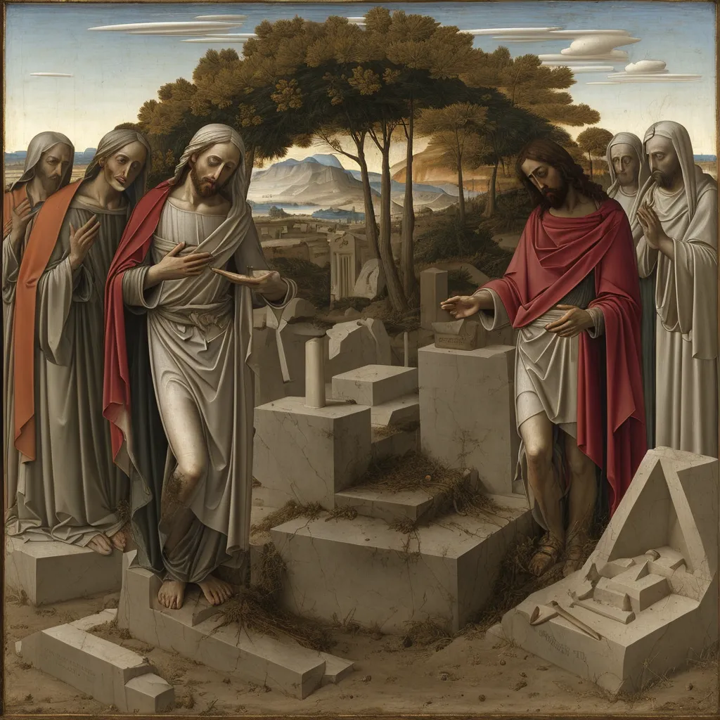 1400 - Christ in the grave Jacopo Bellini